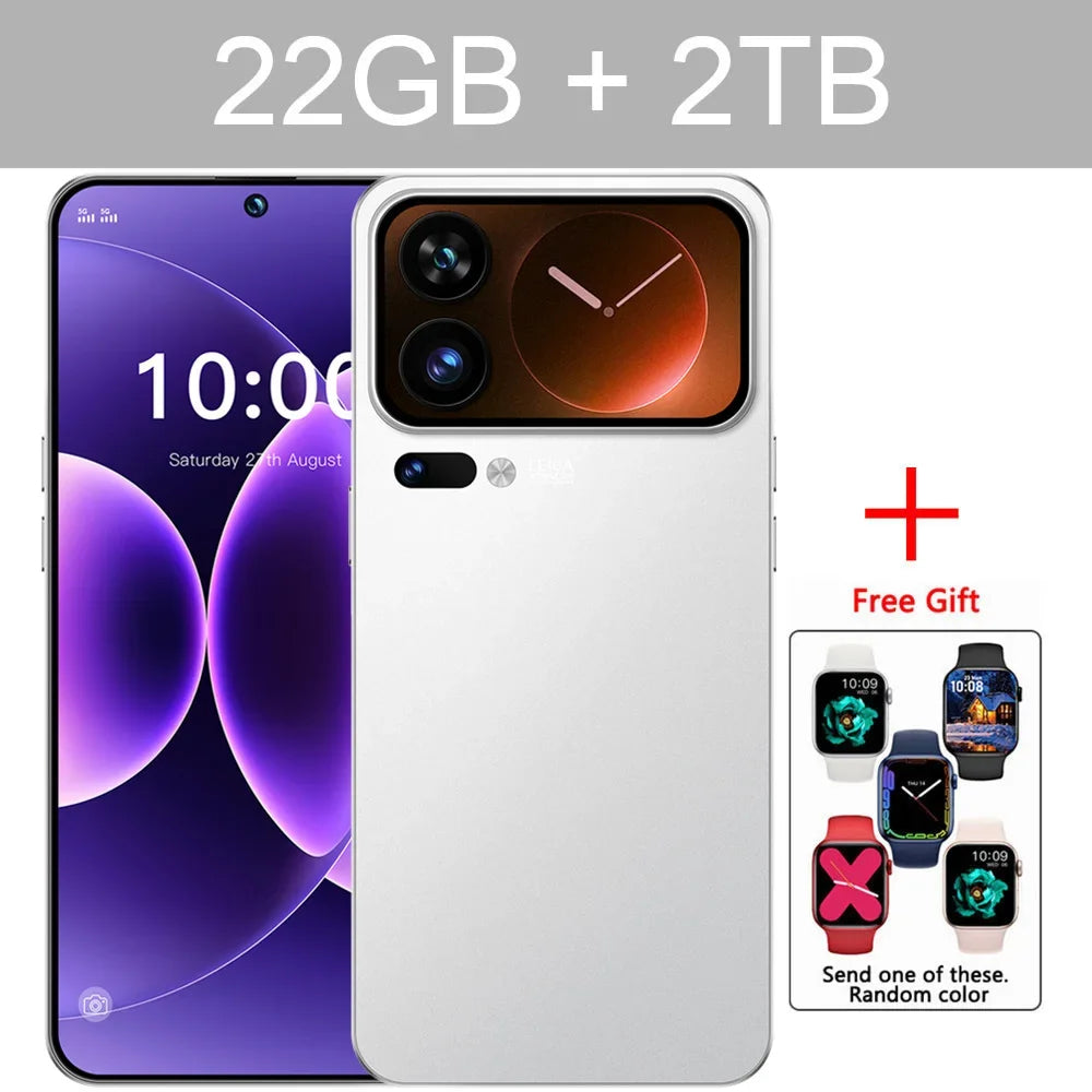 Cover Silicone Antiurto per Smartphone 5G – Display 7.3" HD, Protezione Totale