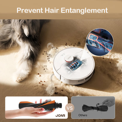 JONR P20 Pro Robot Vacuum Cleaner - 8000Pa Mop and Vacuum with Self-Cleaning Station