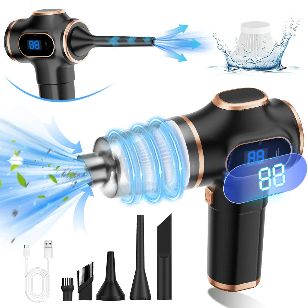 ABS Wireless Car Vacuum Cleaner - Household Appliance - Sofa - Office - High Power - Household Cleaning Machine - Carpet Cleaner