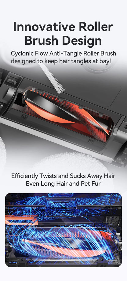 JONR P20 Pro Robot Vacuum Cleaner - 8000Pa Mop and Vacuum with Self-Cleaning Station