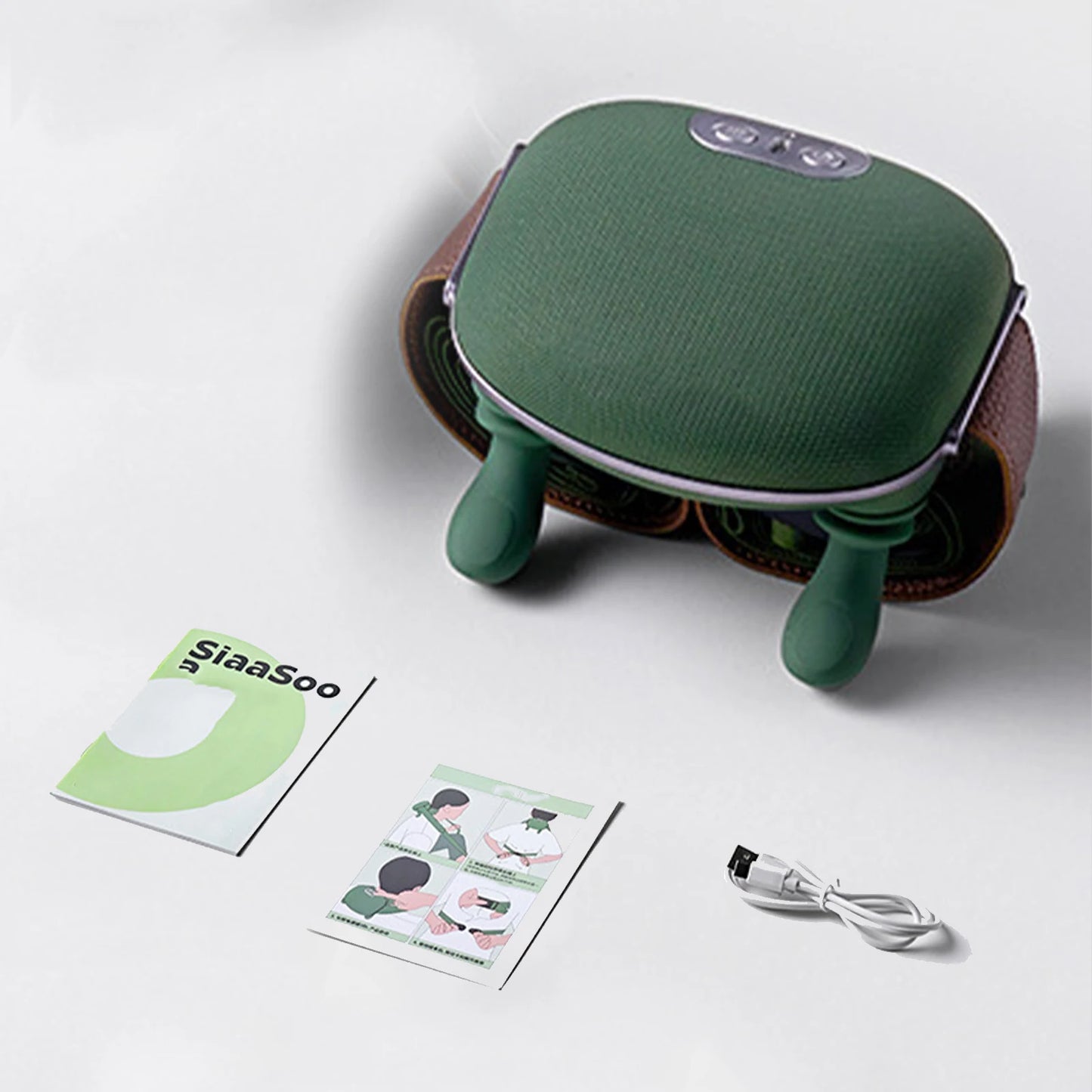 Collo Spalla Massaggiatore Tessuti profondi Shiatsu Schiena Macchina per massaggio cervicale Bionico Elettrico Riscaldato Alleviare l'affaticamento Rilassa i muscoli