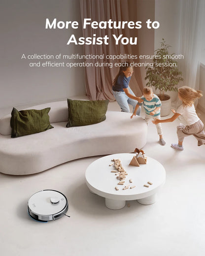 ILIFE A30 PRO 5000Pa Suction, Robot Vacuum and Mop Combo, Self emptying, 60 day capacity, App/remote, 180 minute running time