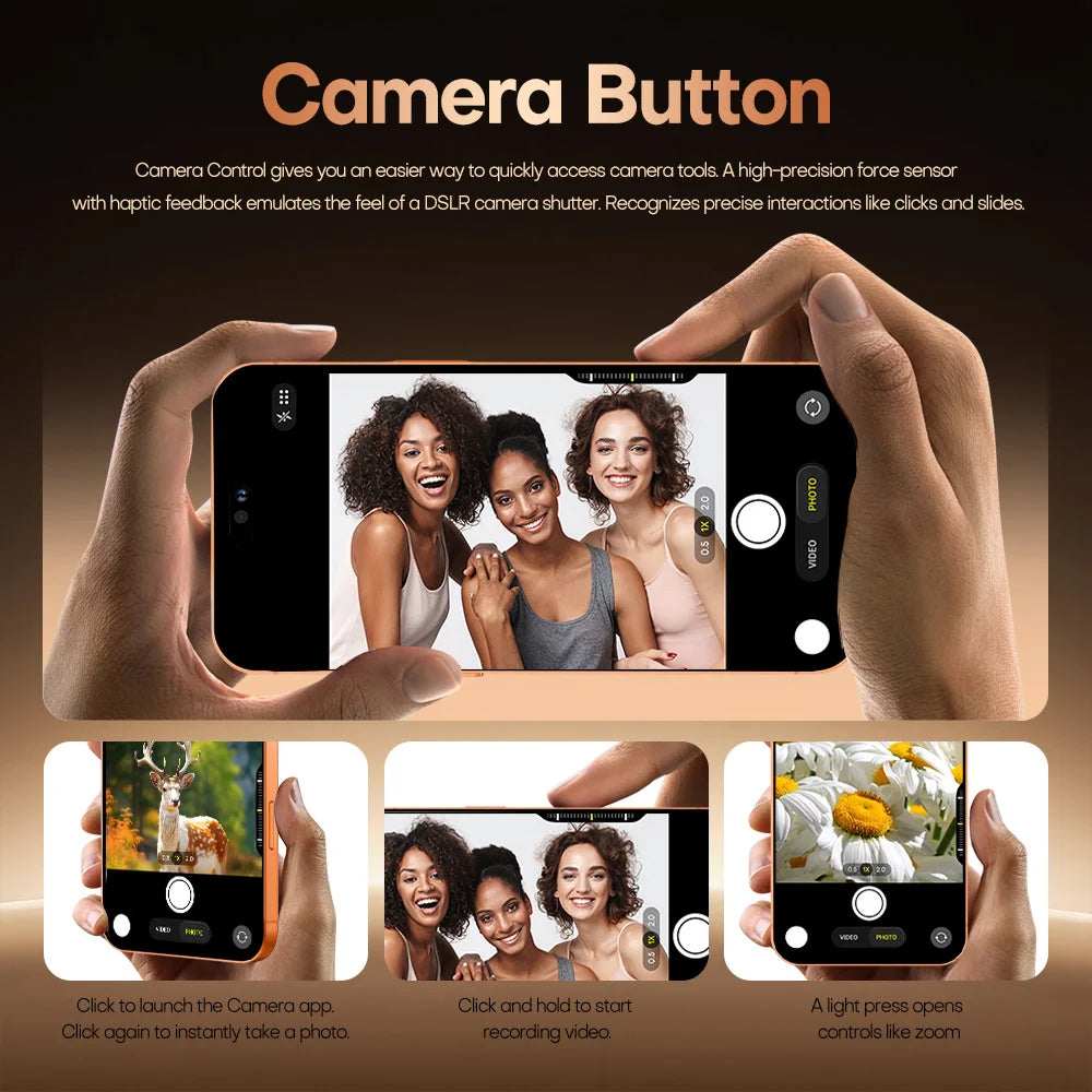 Hot New POTEZIONE For 17 Pro Max Smartphone 5G 7.3HD 22G +2TB Android Dual Card Dual 8000mAh Cell Phone Unlocked Mobile Phones Global