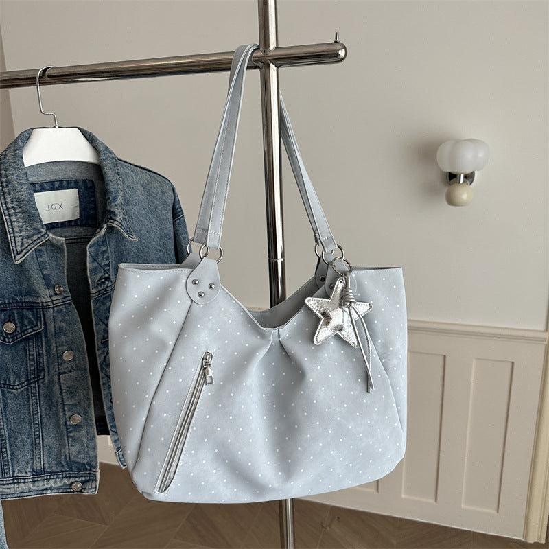 Large-capacity Shoulder And Tote Commuter Casual Bag