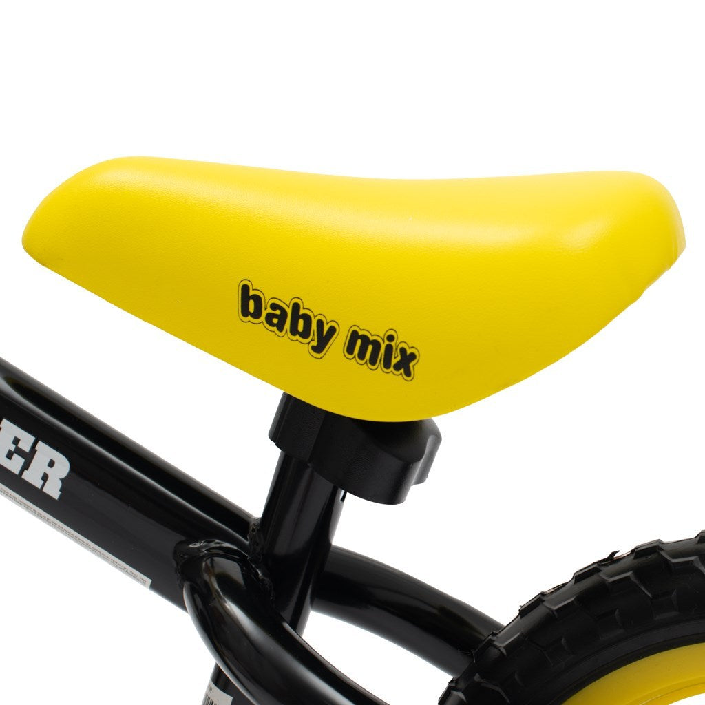 Baby Mix Traveller Balance Bike for Kids 3+ Years - Steel Frame Training Bike