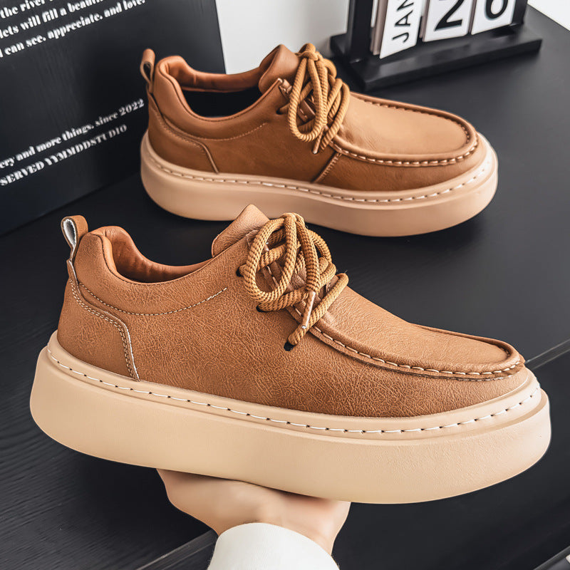 Men's Thick-soled Casual All-match Breathable Sneakers