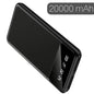 Power Bank 20000mAh HXEternal con Display LED Digitale - Caricabatterie Portatile Dual USB Type-C per iOS e Android